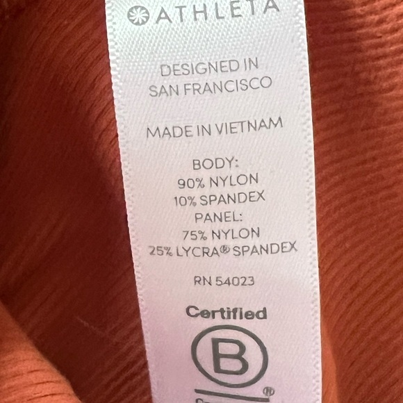 ATHLETA Terracotta Ribbed Tank - Picture 9 of 11